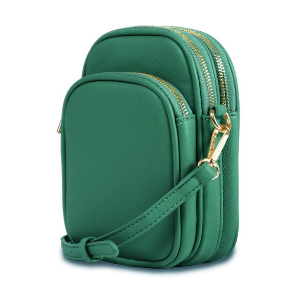 , Josie Triple Zip Crossbody Bag :o) - Picture 1 of 6
